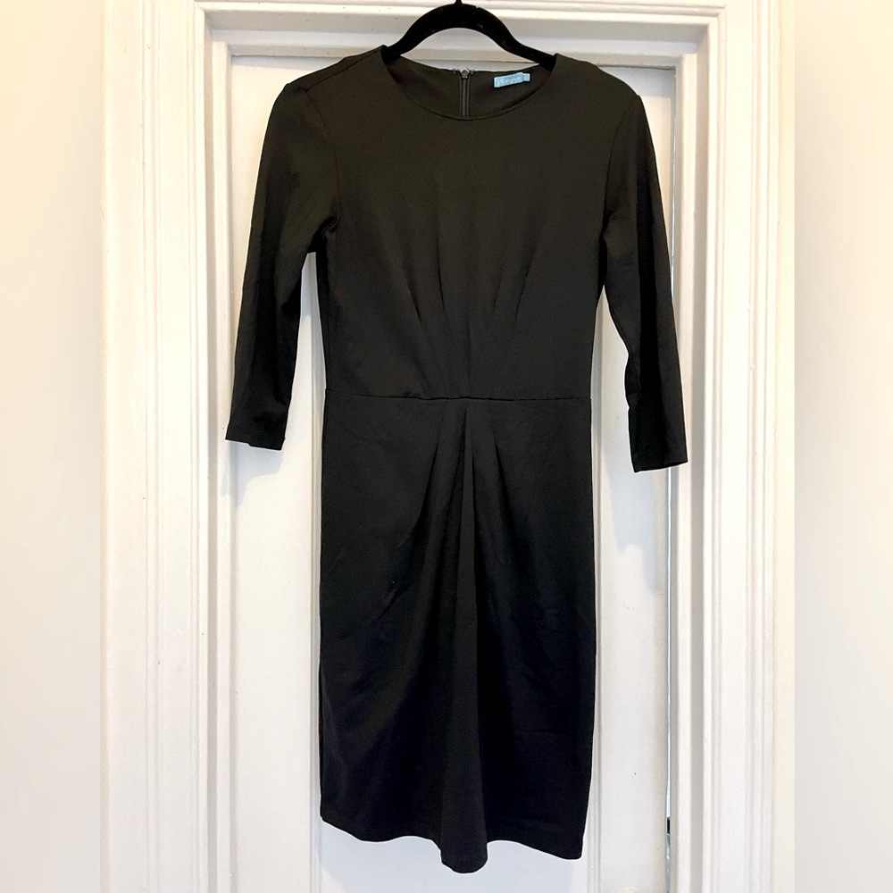 J. McLaughlin classic black dress